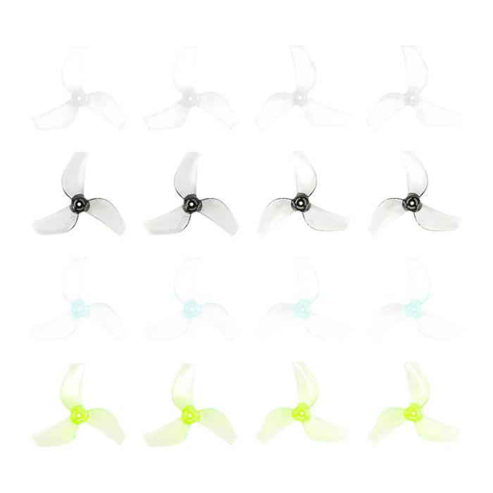 Gemfan 1219S 3-Blade Props (1.0mm Shaft )16pcs